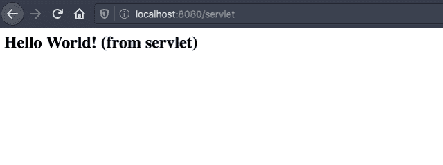 Exemplo utilizando Servlet