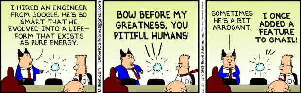 "Dilbert e os engenheiros do Google (seroundtable.com)"