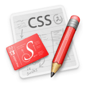 "Ícone representando documento CSS"